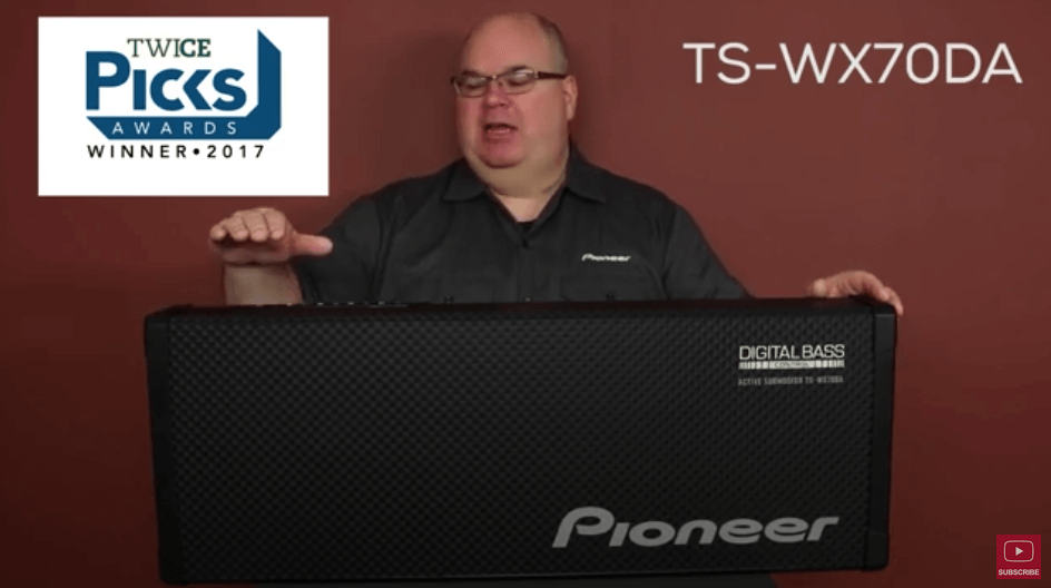 IN 9+ Pioneer TS-WX70DA - Active Subwoofer - Unboxing