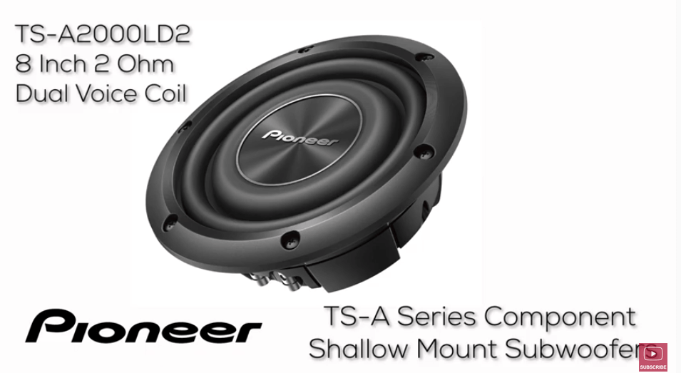 IN 9+ Pioneer - TS-A Shallow Mount Subwoofer Family - Unboxing